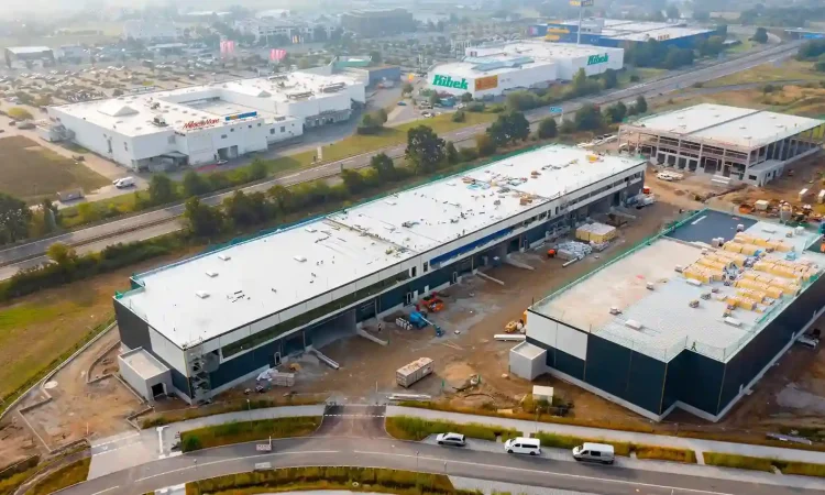 Vogelperspektive Unternehmerpark Schönefeld